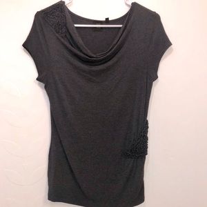 💥4/$20💥 Saks Fifth Avenue dark grey top